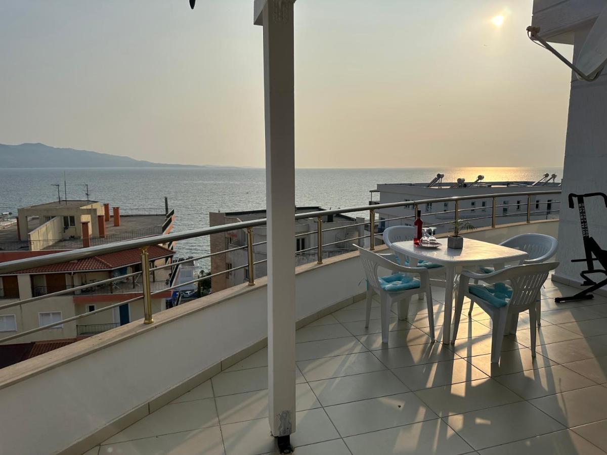 Wave Apartments Saranda ภายนอก รูปภาพ