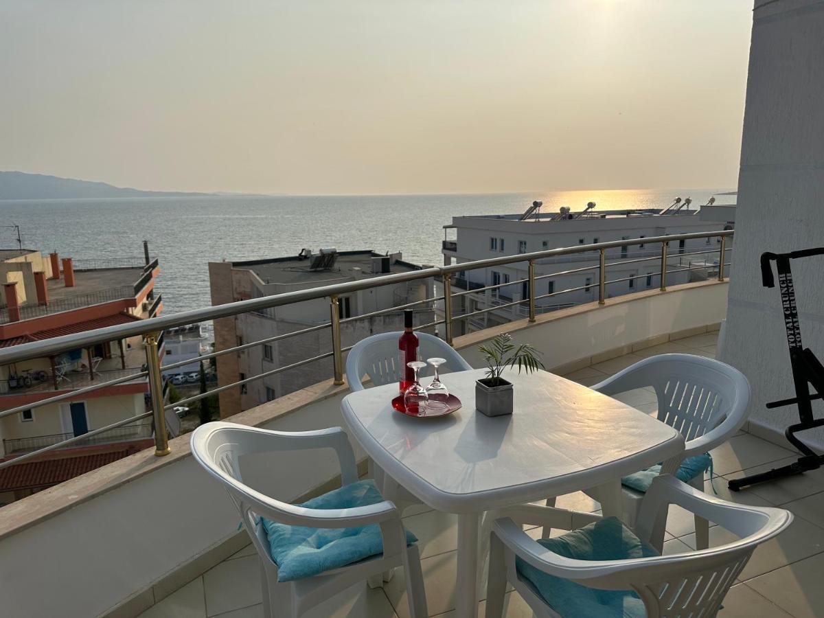 Wave Apartments Saranda ภายนอก รูปภาพ